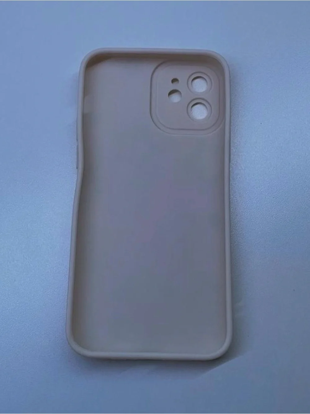 Apple White Star Print Silicone iPhone Case